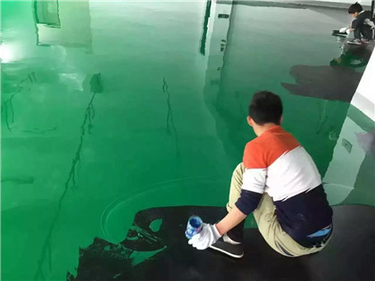 松桃下面给你一份环氧地坪漆施工的完整流程